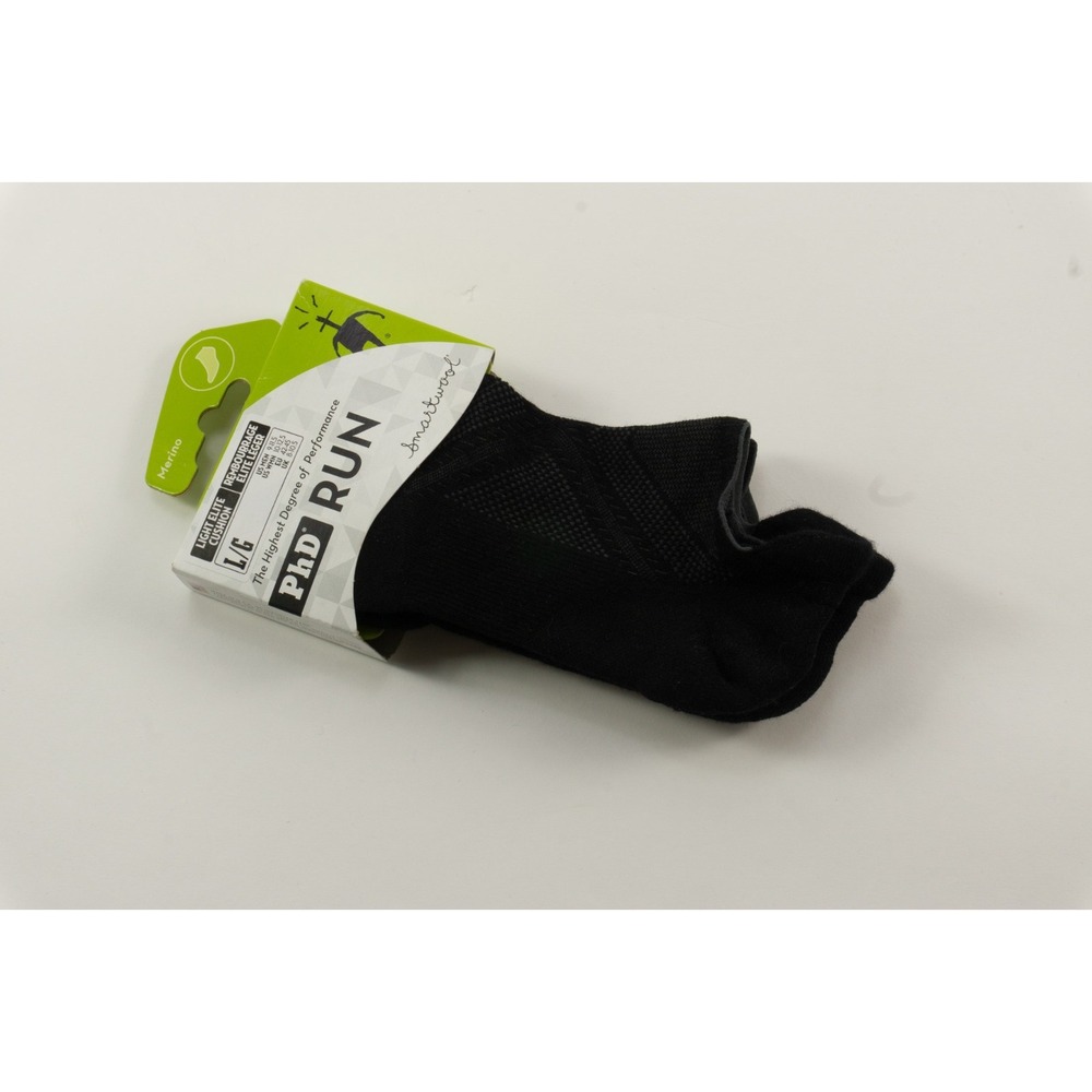 New Smartwool Unisex 1-Pair Gray PhD Run Light Elite Cushion Micro Socks Size L